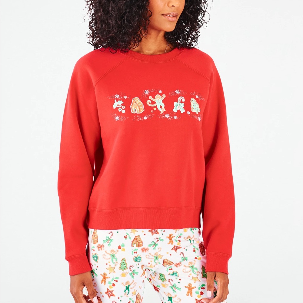 Roller Rabbit Gingerbread Party Crewneck - Picture 2 of 4